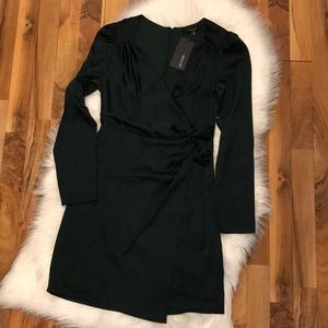 NWT | 19 Cooper Twist-Front Fit & Flare Dress
